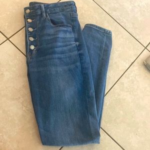 American eagle skinny jeans size 12 regular